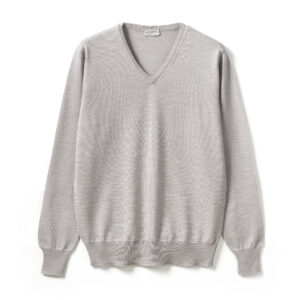 Pullover scollo a V in lana merino extrafine - Morgano