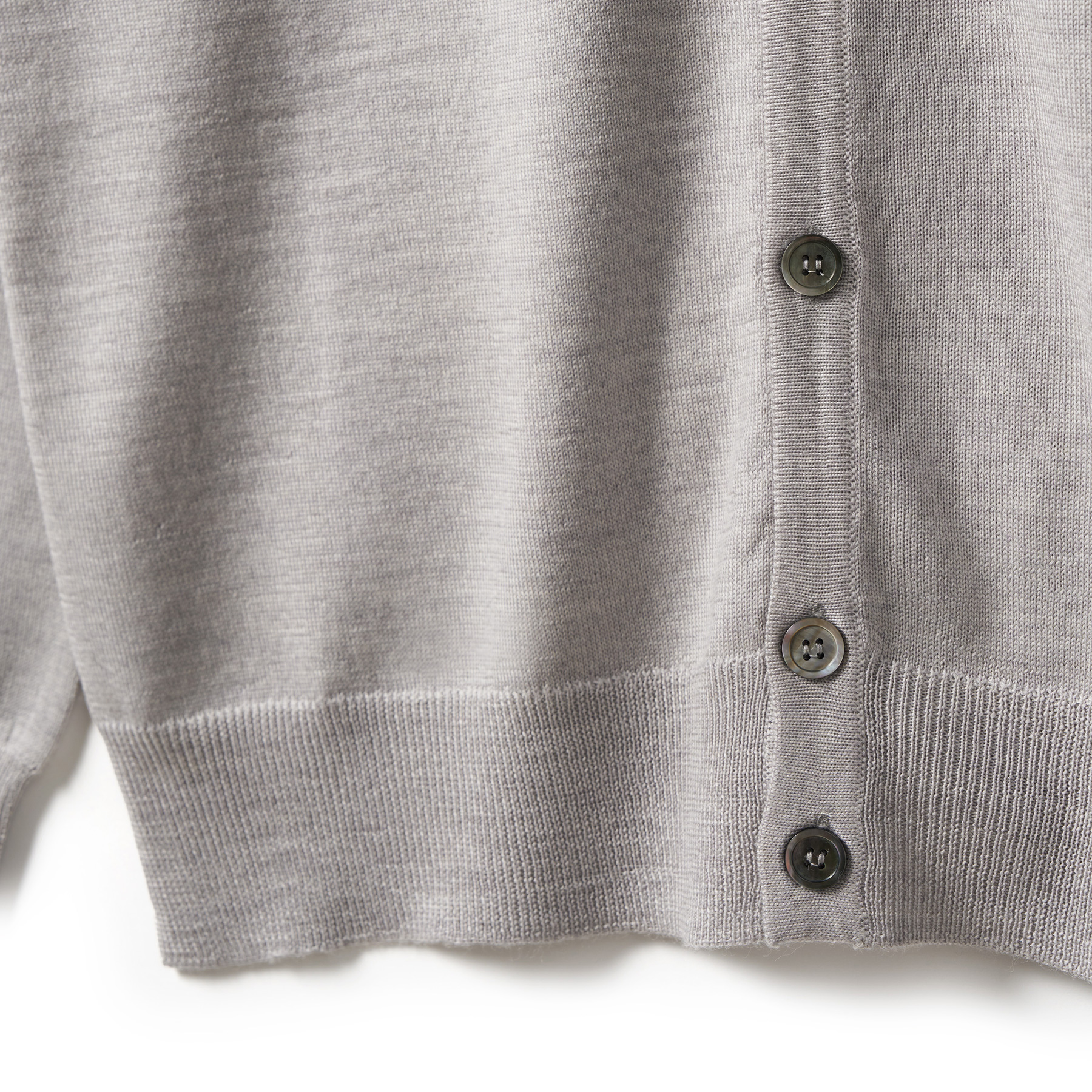 Cardigan in lana merino extrafine - Morgano