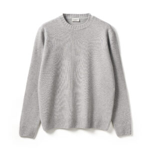 Pullover girocollo in merino ultrafine 150's e cashmere - Morgano